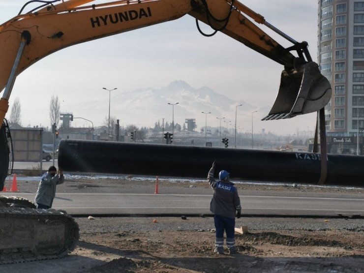 KASKİ’den 106 milyon TL’lik altyapı yatırımı