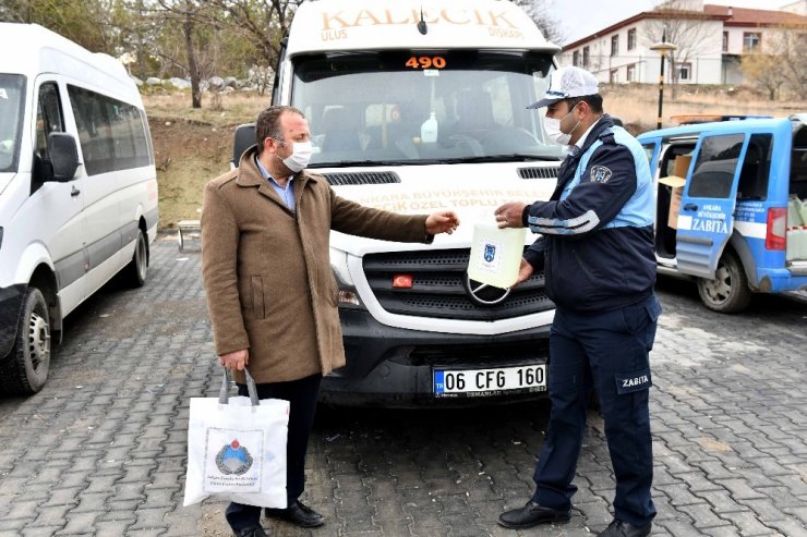 Ankara zabıtası çevre ilçelerde de hijyen mesaisini sürdürüyor