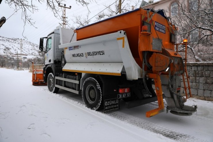 Melikgazi’de kapalı yol yok