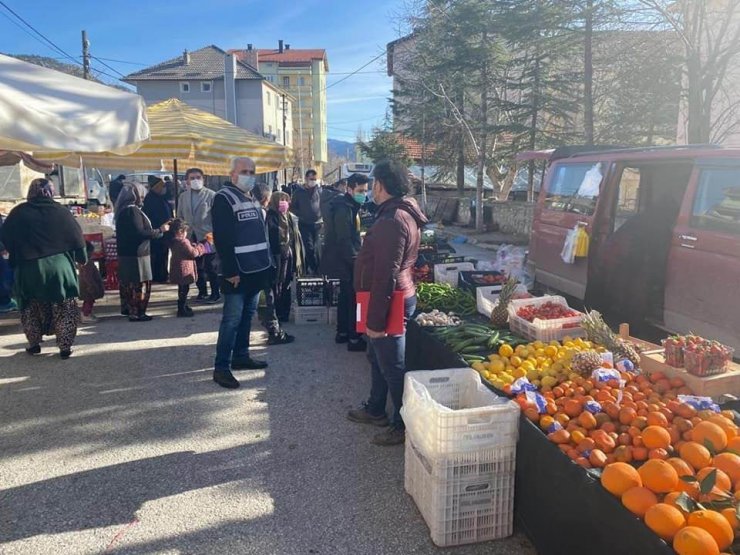 Derebucak ve Hüyük’te korana virüs denetimleri sürüyor