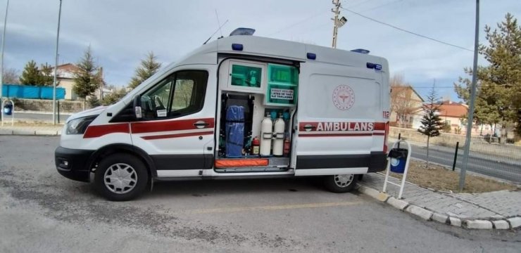 4X4 tam donanımlı ambulans Tomarza ilçesine tahsis edildi