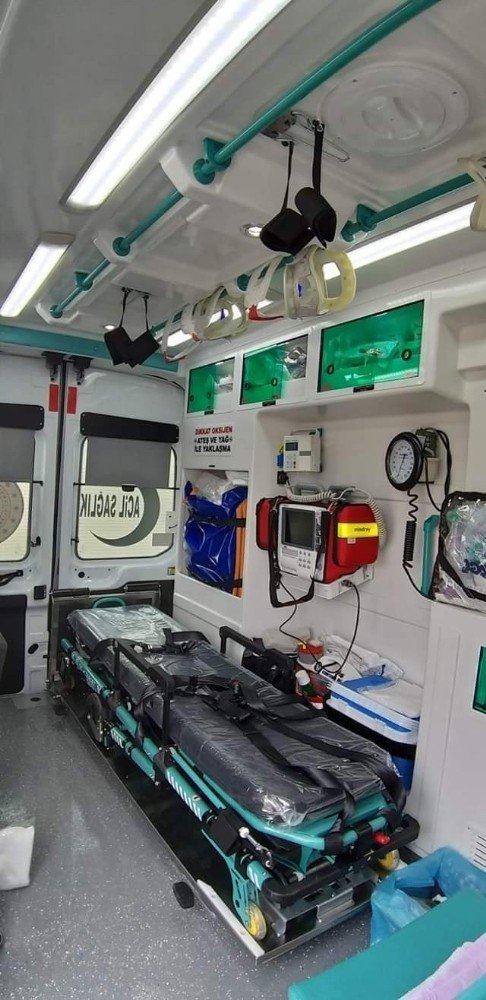 4X4 tam donanımlı ambulans Tomarza ilçesine tahsis edildi