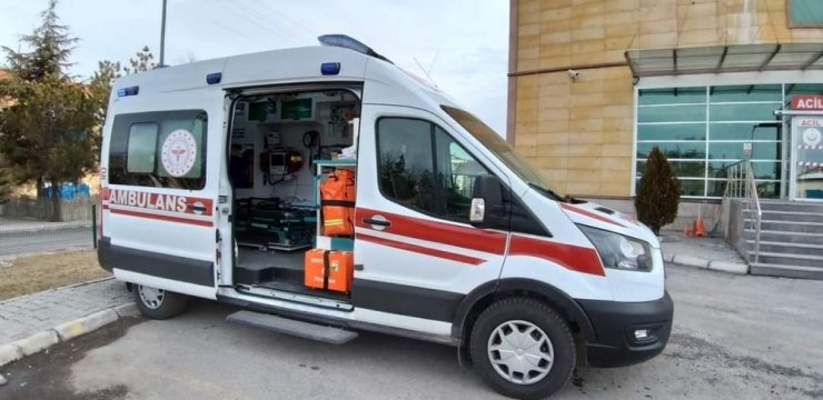 4X4 tam donanımlı ambulans Tomarza ilçesine tahsis edildi