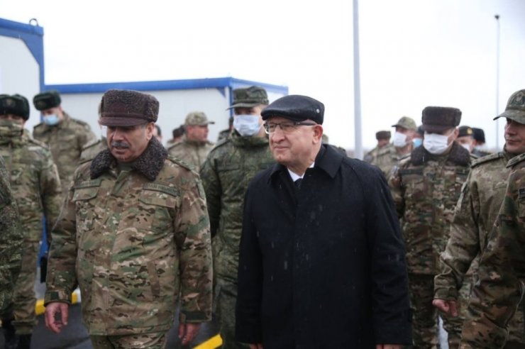 Dağlık Karabağ’da ateşkesi korumak için görev yapacak olan Türkiye-Rusya Ortak Merkezi açıldı