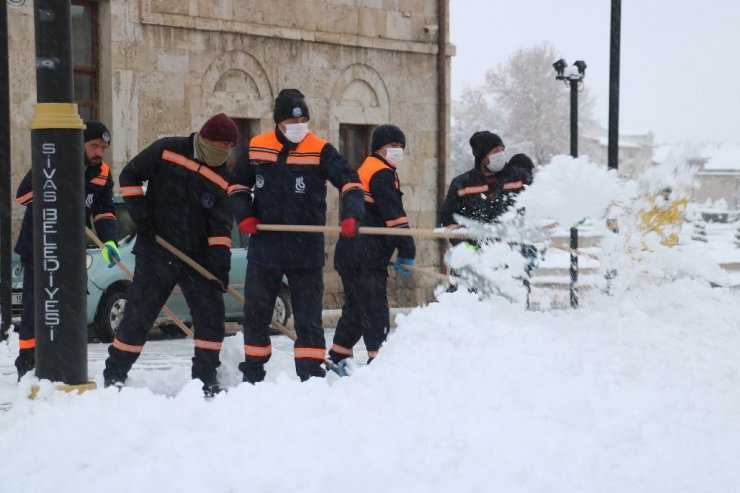 Sivas’ta 641 köy yolu ulaşıma kapandı