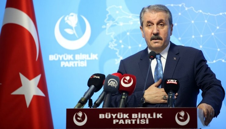 BBP Genel Başkanı Destici: "Üniversiteler milletindir, terör gruplarının, LGBT’lilerin, DHKP-C’lilerin, TİKKO’cuların, PKK’lıların değildir"