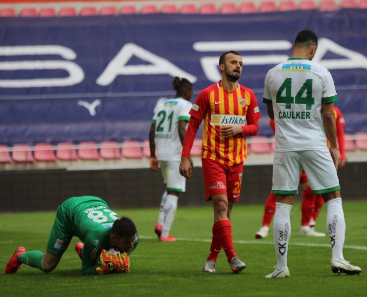 Süper Lig: Hes Kablo Kayserispor: 0 - Aytemiz Alanyaspor: 0 (İlk yarı)