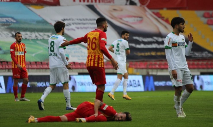 Süper Lig: Hes Kablo Kayserispor: 1 - Aytemiz Alanyaspor: 1 (Maç sonucu)