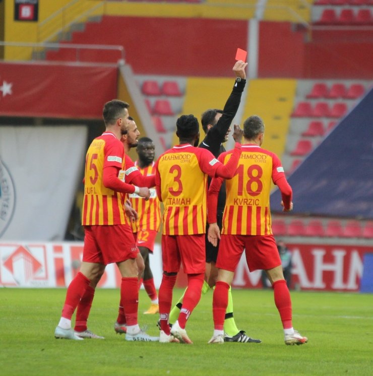 Süper Lig: Hes Kablo Kayserispor: 1 - Aytemiz Alanyaspor: 1 (Maç sonucu)