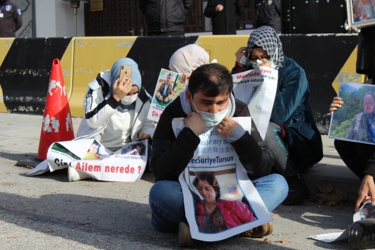 Çin zulmü protesto edildi