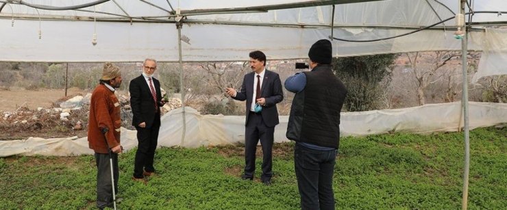 Mihalgazi ve Sarıcakaya’daki tarım alanlarında inceleme