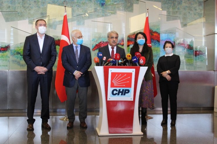 CHP Genel Başkanı Kılıçdaroğlu, HDP’li Mithat Sancar bir araya geldi