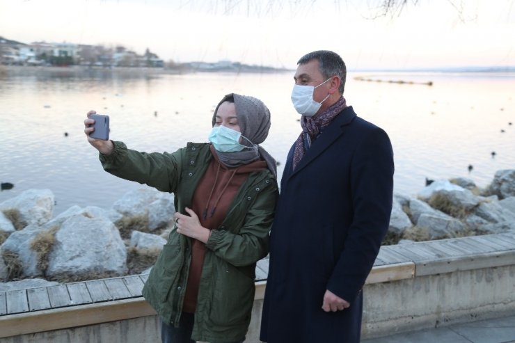 Başkan Şimşek projelerini anlattı