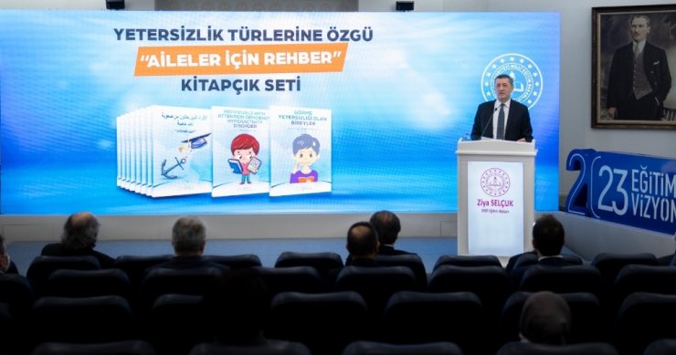 Milli Eğitim Bakanlığı özel gereksinimli öğrenci aileleri için kitapçık seti hazırladı