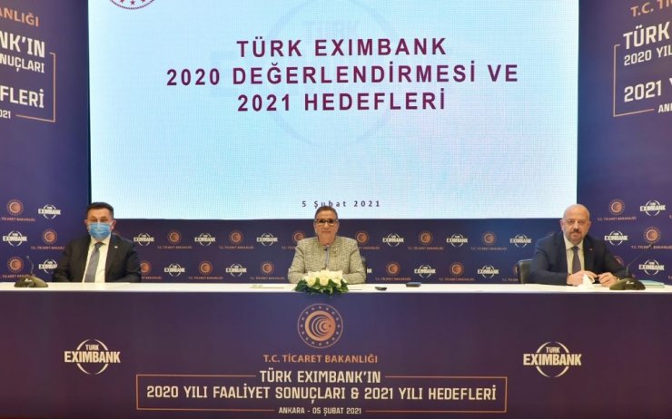 Bakan Pekcan: ”Hedefimiz 2021 yılında ihracat desteğimizi bir önceki yıla göre yüzde 11 oranında artırarak 50 milyar doların üzerine çıkarmaktır”