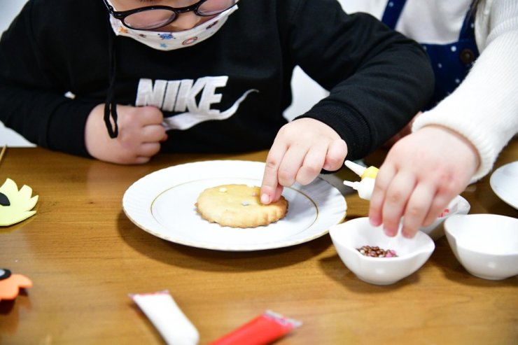 Mamak Belediyesinde, minik şefler mutfakta