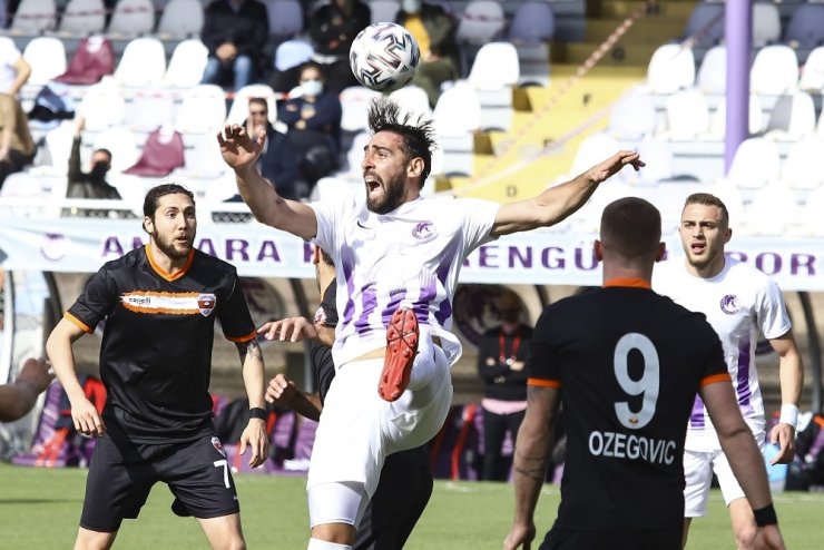 TFF 1. Lig: Ankara Keçiörengücü: 1 - Adanaspor: 0