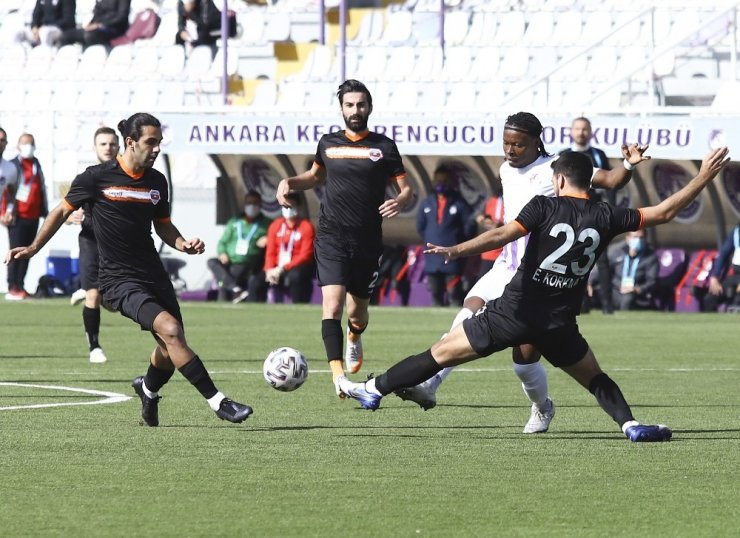 TFF 1. Lig: Ankara Keçiörengücü: 1 - Adanaspor: 0