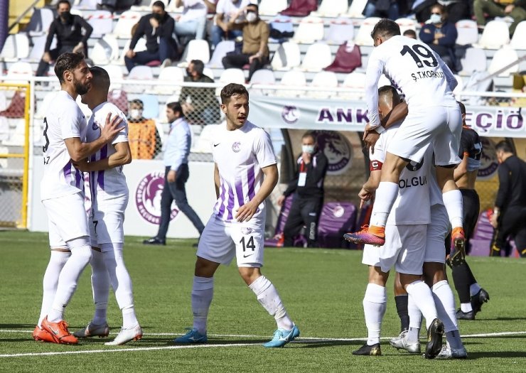 TFF 1. Lig: Ankara Keçiörengücü: 1 - Adanaspor: 0