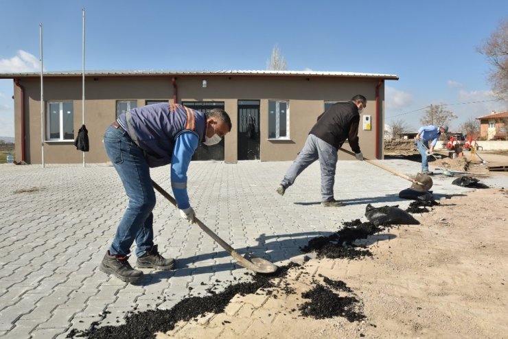 Kırsal mahallelerde üstyapı çalışmaları