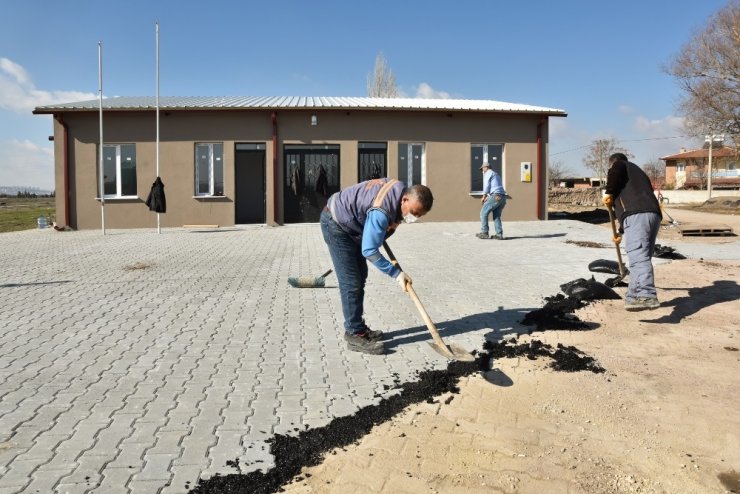 Kırsal mahallelerde üstyapı çalışmaları