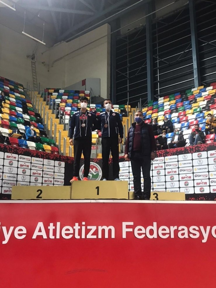 Kayserili sporcular atletizm şampiyonasına damga vurdu