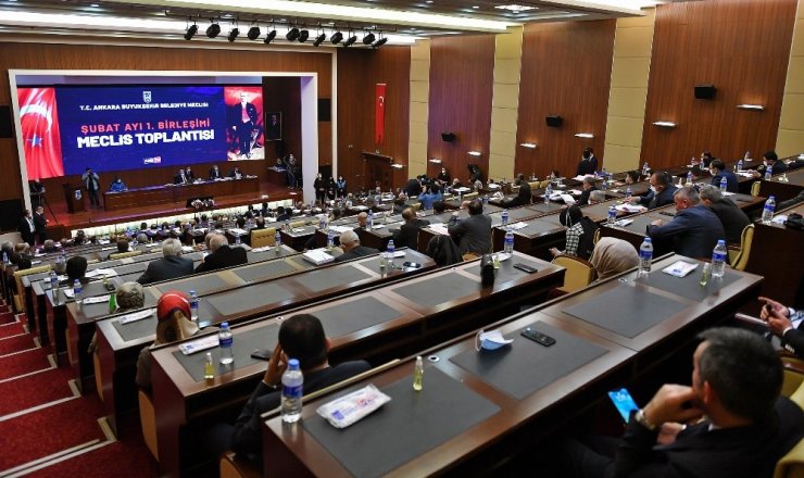 Ankara Büyükşehir Belediye Şubat ayı Meclis Toplantısı gerçekleştirildi