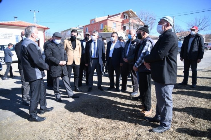 Saman balyaları yanan vatandaşı devlet sahipsiz bırakmadı