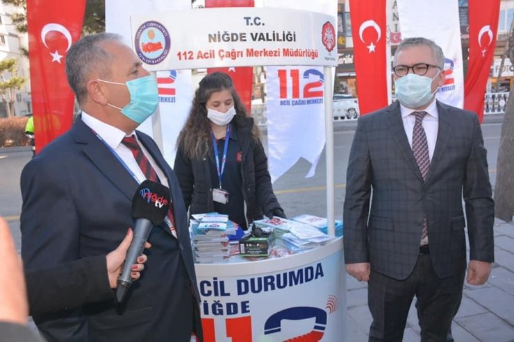 2020’de Niğde 112’ye gelen 575 bin çağrının 275 bini gereksiz arama