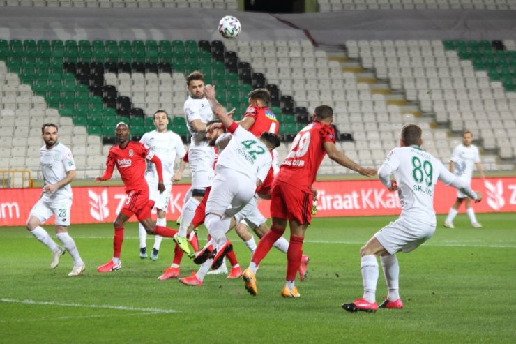 Ziraat Türkiye Kupası: Konyaspor: 1 - Beşiktaş: 1 (Maç devam ediyor)