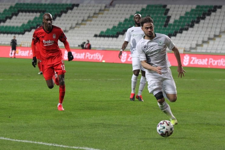 Ziraat Türkiye Kupası: Konyaspor: 1 - Beşiktaş: 1 (Maç sonucu)