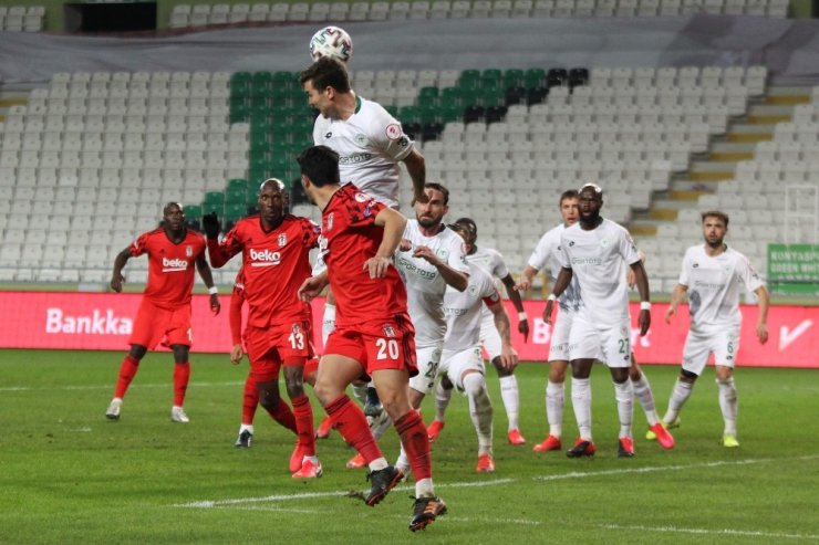 Ziraat Türkiye Kupası: Konyaspor: 1 - Beşiktaş: 1 (Maç sonucu)