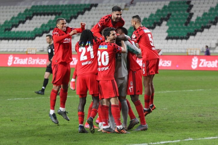 Ziraat Türkiye Kupası: Konyaspor: 1 - Beşiktaş: 1 (Maç sonucu)