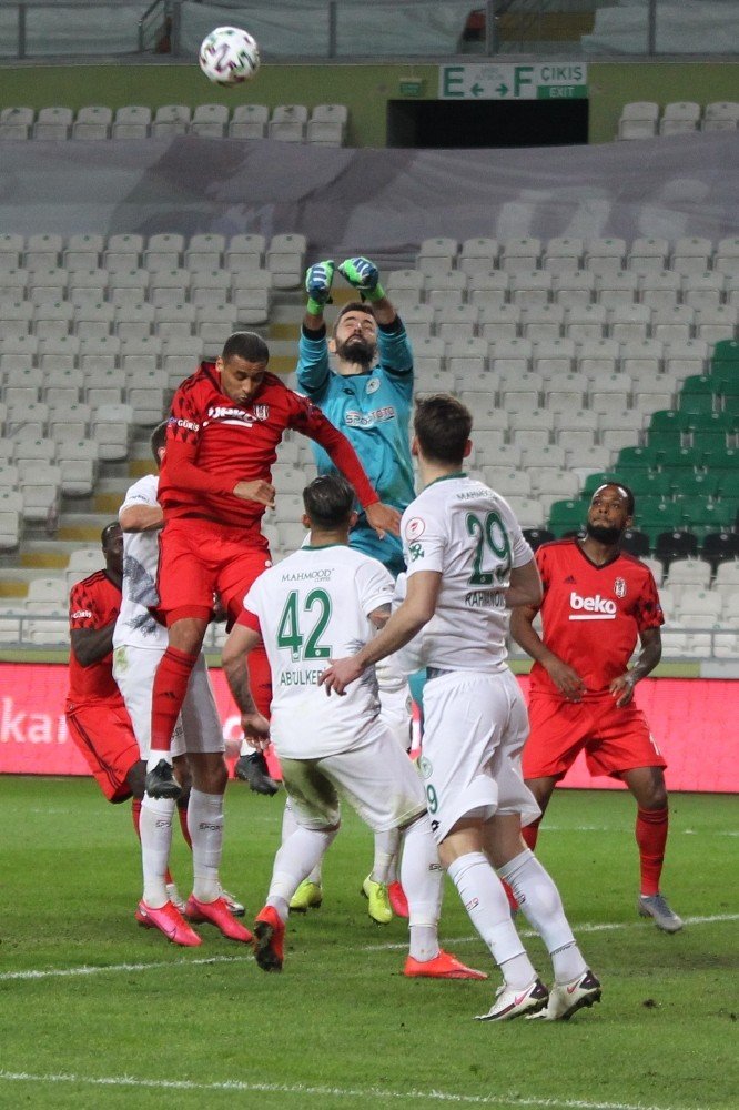 Ziraat Türkiye Kupası: Konyaspor: 1 - Beşiktaş: 1 (Maç sonucu)