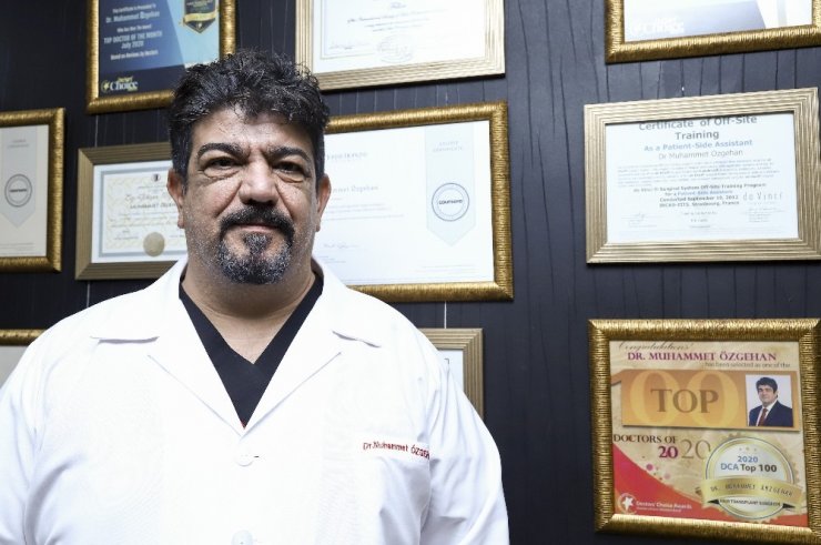 Dr. Muhammet Özgehan, dünyanın en iyi 100 doktoru arasında