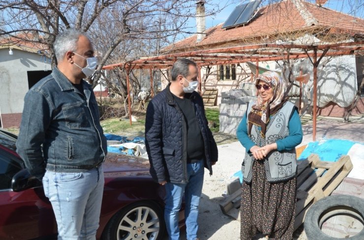 JASAT ekipleri koyunları çalınan şehit annesini mutlu etti