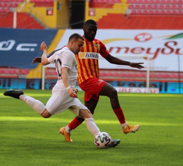 Süper Lig: Kayserispor: 0 - MKE Ankaragücü: 0 (Maç Sonucu)