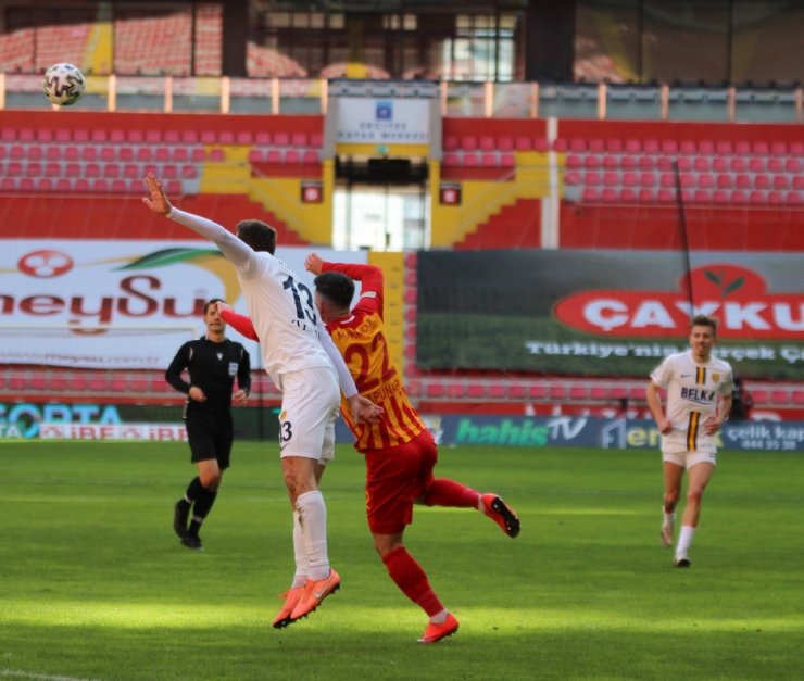 Süper Lig: Kayserispor: 0 - MKE Ankaragücü: 0 (Maç Sonucu)