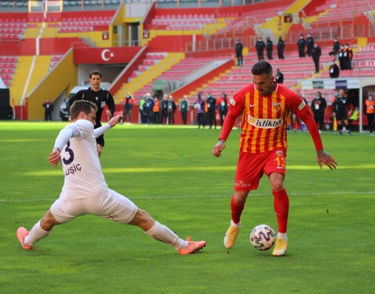 Süper Lig: Kayserispor: 0 - MKE Ankaragücü: 0 (Maç Sonucu)