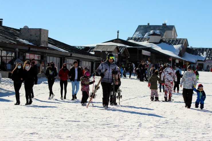 Erciyes sömestrde 40 bin turist ağırladı