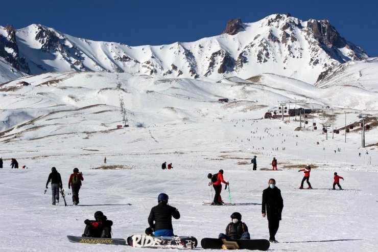 Erciyes sömestrde 40 bin turist ağırladı