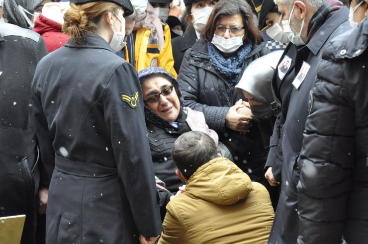 Gara şehidi Eskişehirli Mevlüt Kahveci son yolculuğuna uğurlandı