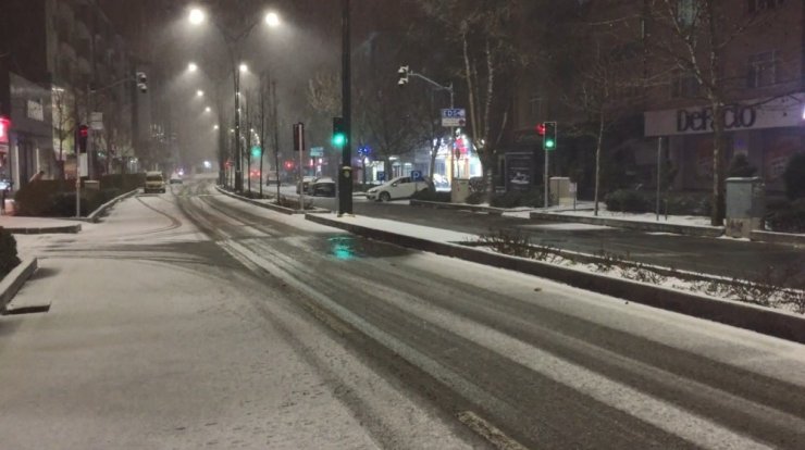 Kırşehir uzun süredir beklediği kara kavuştu