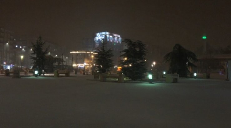 Kırşehir uzun süredir beklediği kara kavuştu