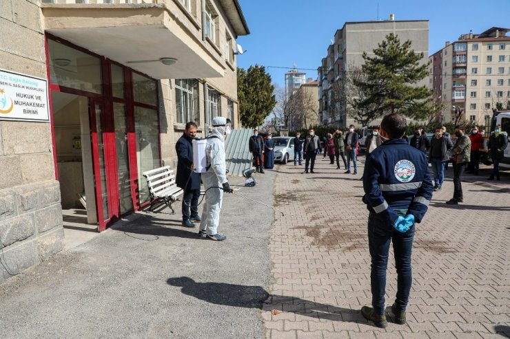 Eğitim İl Sağlık Müdürlüğü’nden, uygulama Talas Belediyesi’nden