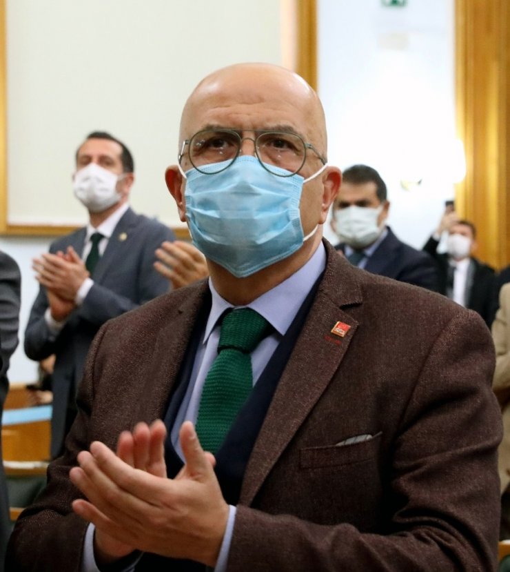 Eski CHP İstanbul Milletvekili Enis Berberoğlu TBMM’de