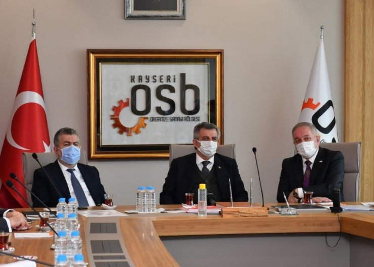 Sanayi ve Teknoloji Bakan Yardımcıları Kayseri OSB’ni Ziyaret Etti