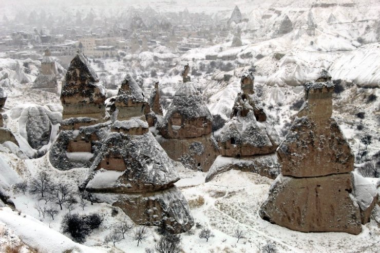 Kapadokya’dan tablo gibi fotoğraflar