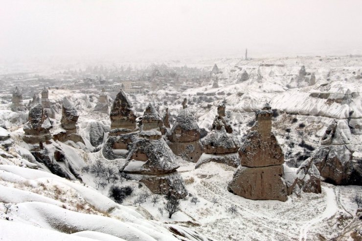 Kapadokya’dan tablo gibi fotoğraflar