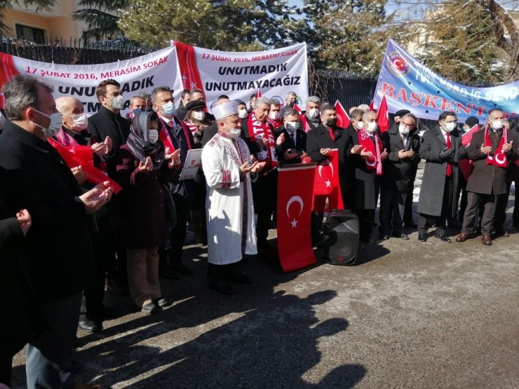 Merasim Sokak Şehitleri anıldı